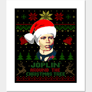 Scott Joplin Around The Christmas Tree Funny Posters and Art